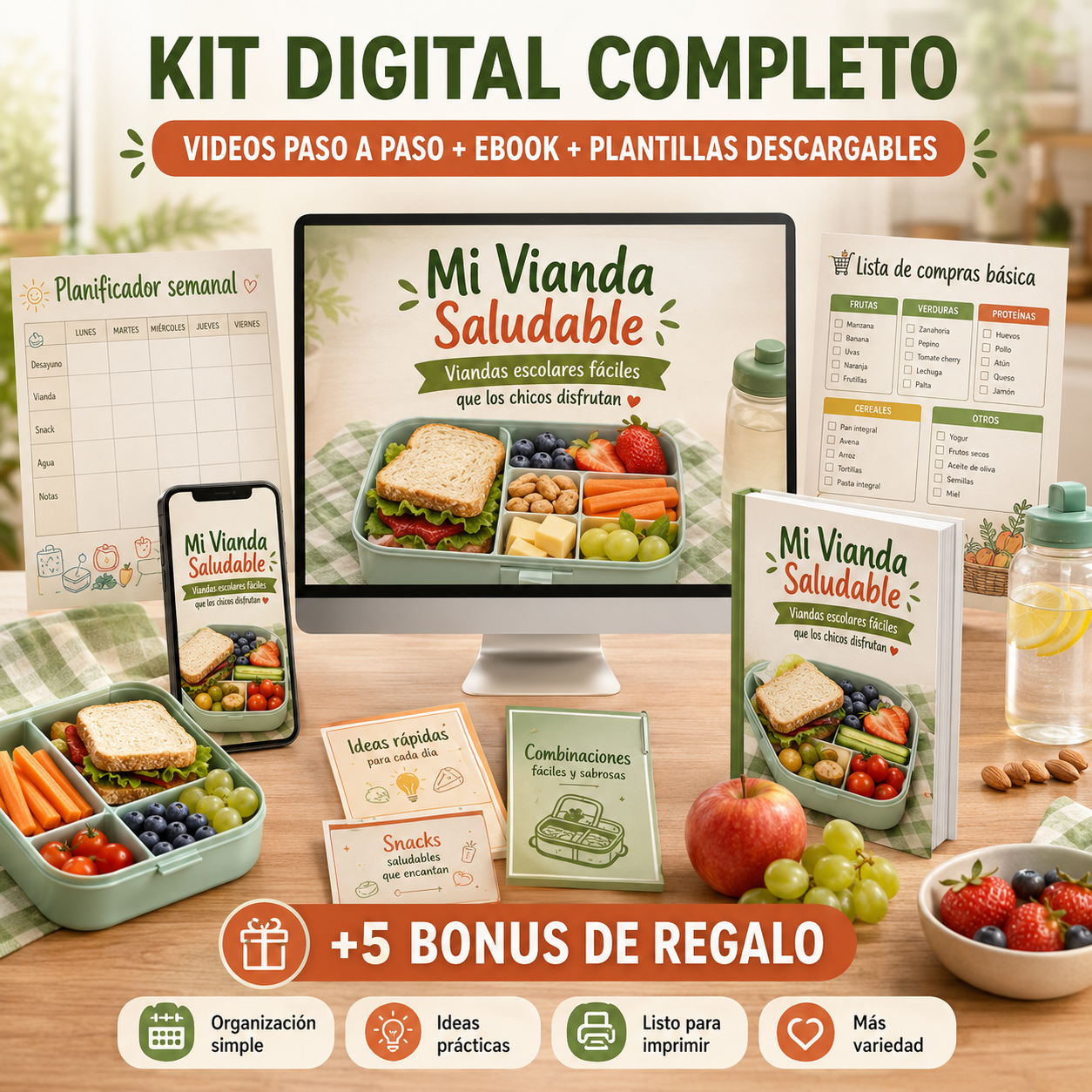 Ebook de viandas saludable